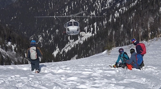 Kaçkarlar'da Heliski heyecanı başlıyor
