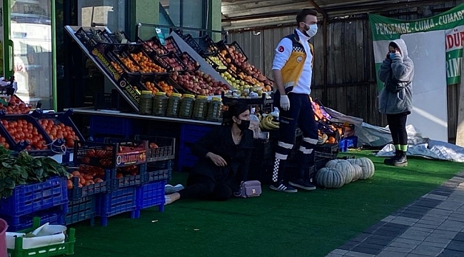Kadıköy'de manavda silahlı saldırı: 1 yaralı