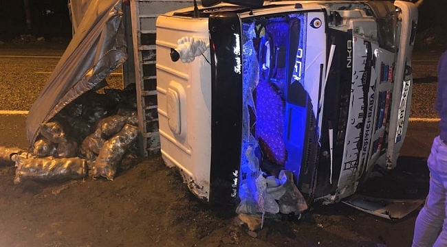 Kahramanmaraş'ta trafik kazası: 1 yaralı