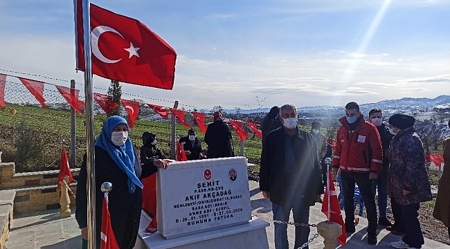 Kahramanmaraşlı şehit doğum gününde unutulmadı