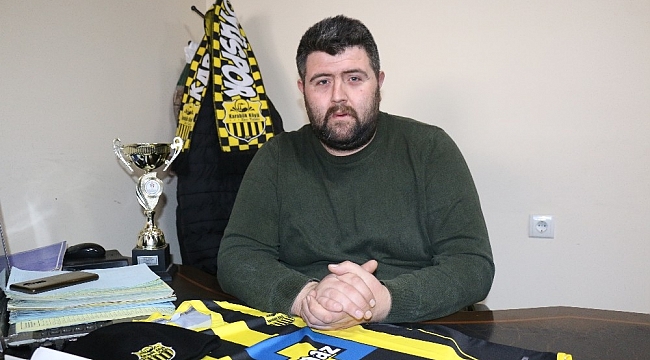 Karabük Köyü Spor Kulübü Başkanı Korkut: "Her şekilde sorumluluk almaya hazırız"