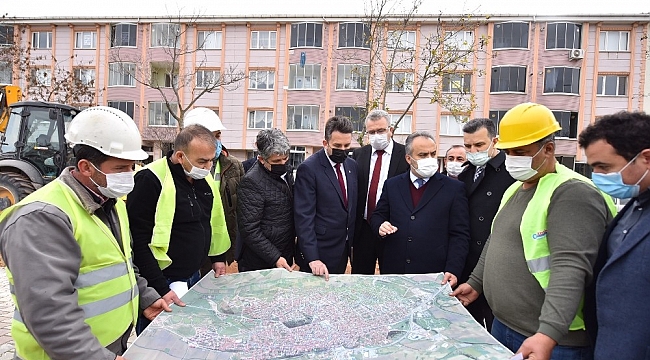 Karacabey'de alt yapı hamlesi sürüyor