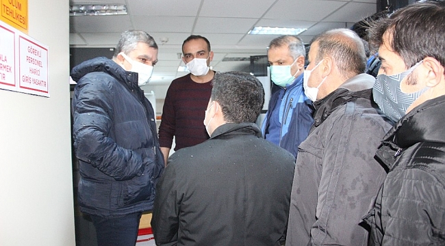 Karaman'da 112 Çağrı Merkezi'nin üzerine yıldırım düştü
