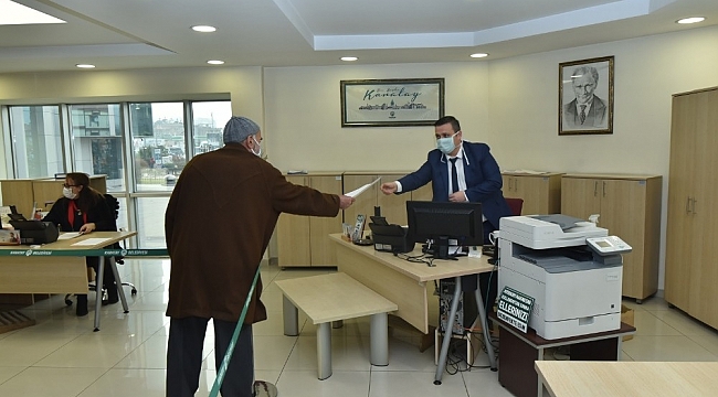 Karatay Belediyesi Hizmet Masası'na 2020'de 37 bin 700 başvuru yapıldı