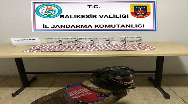 Karesi'de uyuşturucu hap operasyonu