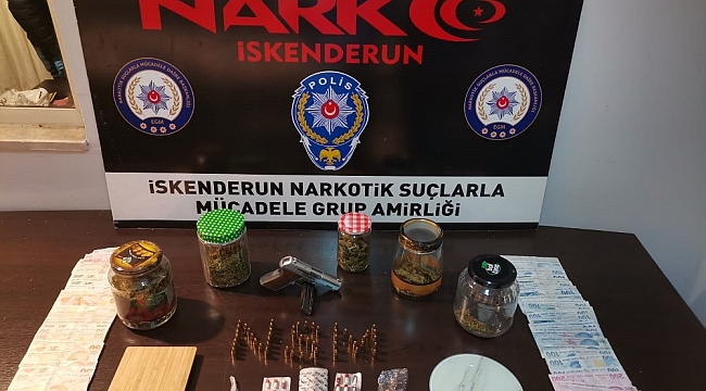 Kavanozlardan uyuşturucu çıktı