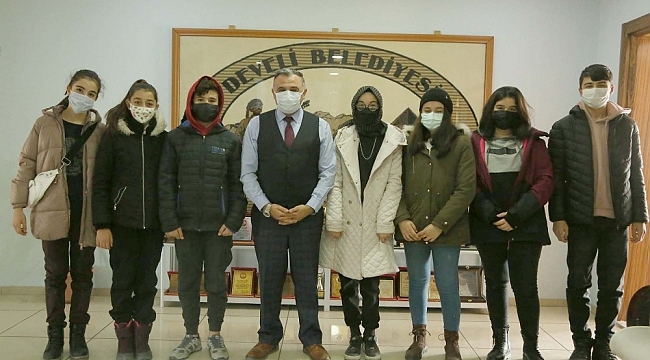 Kayak kulübü sporcularından Mehmet Cabbar'a ziyaret