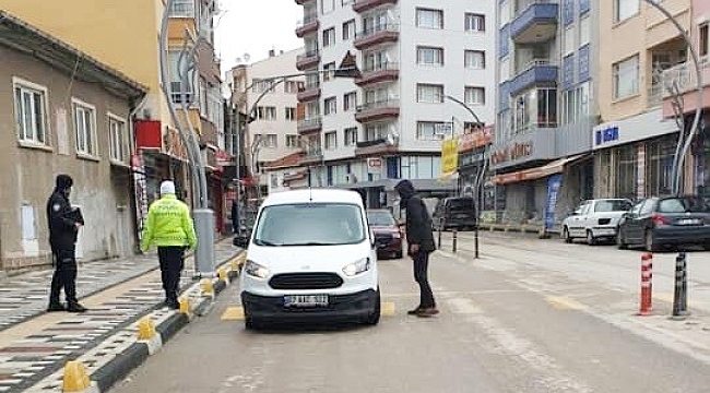 Kaymakam Tortop kısıtlama tedbirlerini yerinde inceledi