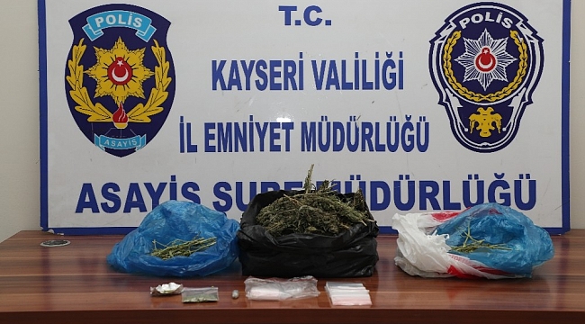 Kayseri'de 24 adrese eş zamanlı operasyon