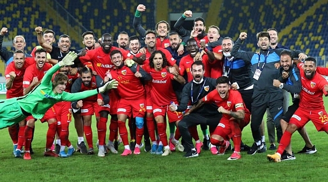 Kayserispor 1 yılda 8 kez kazandı