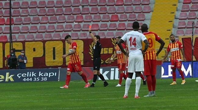 Kayserispor Kart raporu