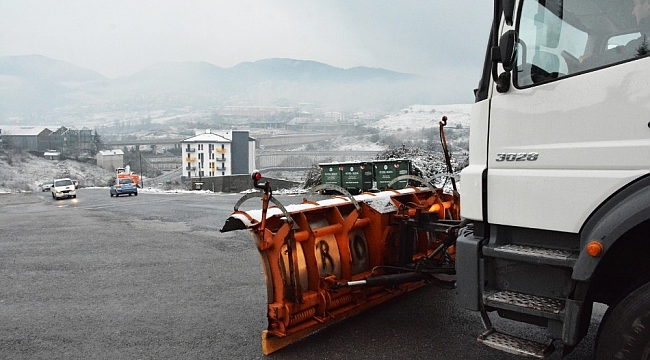 Kdz. Ereğli Belediyesi kar hazırlığını tamamladı