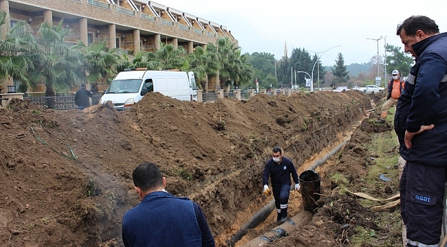 Kemer'de arıza kaynaklı içme suyu kesintileri en aza inecek