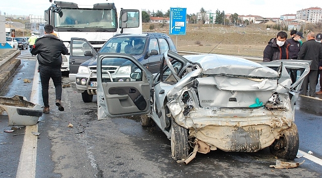 Keşan'da zincirleme kaza: 1 ölü