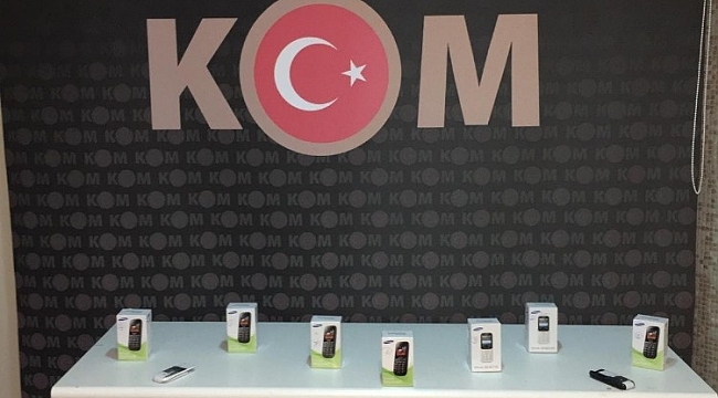 Kırıkkale'de gümrük kaçağı cep telefonları ele geçirildi