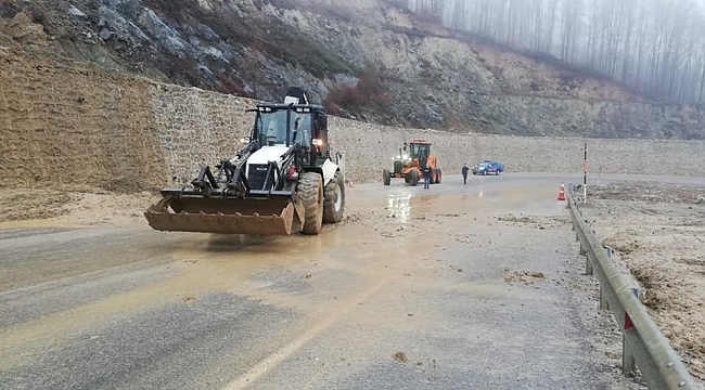 Kırklareli'de toprak kayması