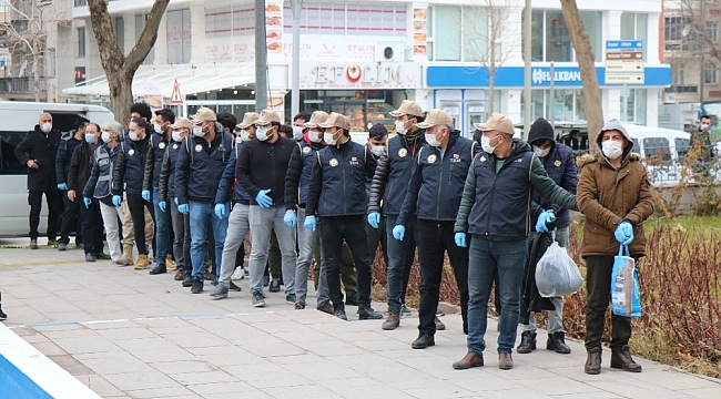 Kırşehir'de, DEAŞ operasyonunda 8 tutuklama
