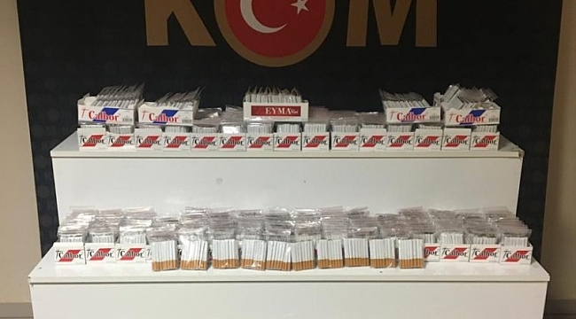 Kırşehir'de kaçak tütün operasyonu