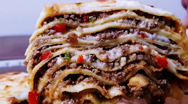 Kıymalı katmer nasıl yapılır? Kıymalı katmer tarifi
