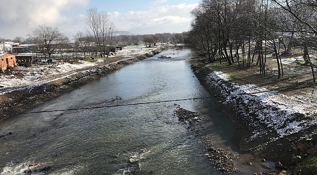 Kocabaş Çayı'nın suları arttı