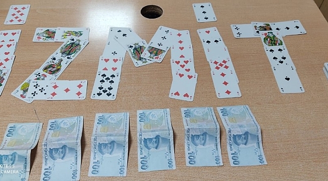 Kocaeli'nde kumar oynayanlara polis baskını