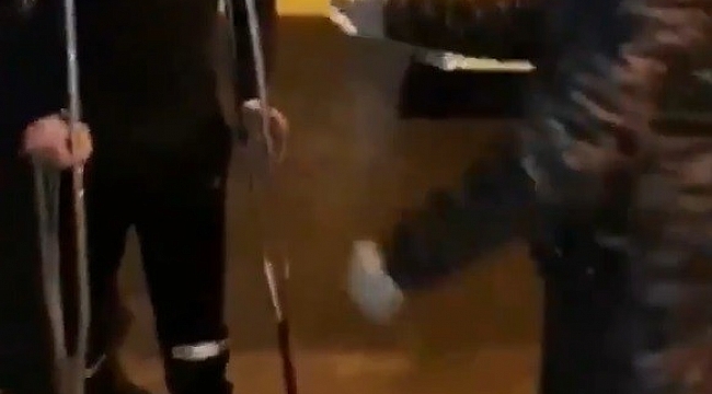 Koltuk değneğinde uyuşturucu madde ele geçirildi