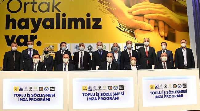 Konya belediyelerinde toplu sözleşme imzalandı