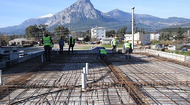 Konyaaltı Belediyesi'nden 'Çakırlar'a yeni hizmet binası