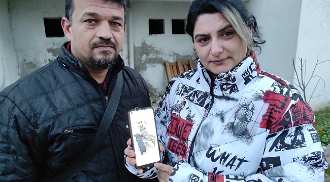 Köpeklerinin bulunmasını isteyen çift, vatandaşlardan yardım istedi
