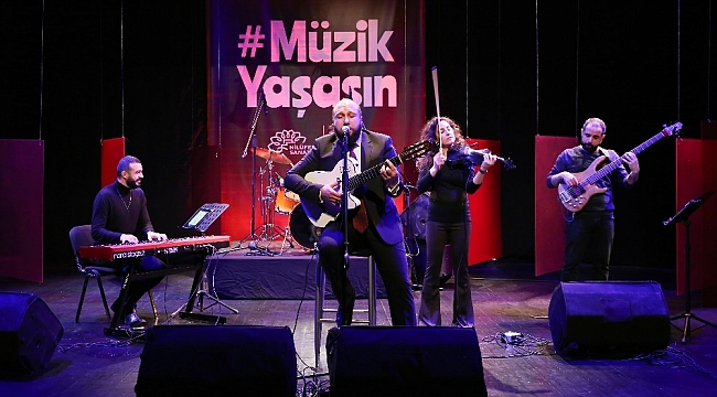 Korona virüs salgınından etkilenen 115 müzisyene anlamlı destek