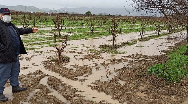 Küçükmenderes Ovası'nda toprak suya doydu