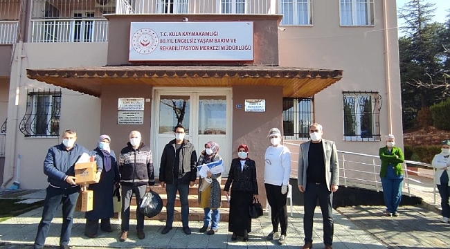 Kula Rehabilitasyon Merkezi'nde aşılama çalışması başladı