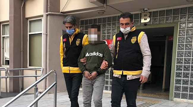 Kuryenin elektrikli bisikletini çalan şüpheli tutuklandı