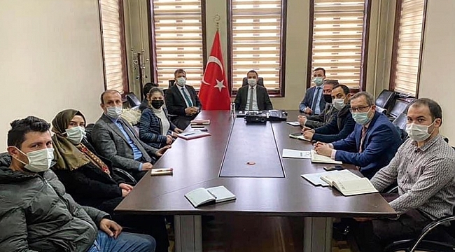 KUZKA ve Taşköprü bürokratları projeleri görüştü