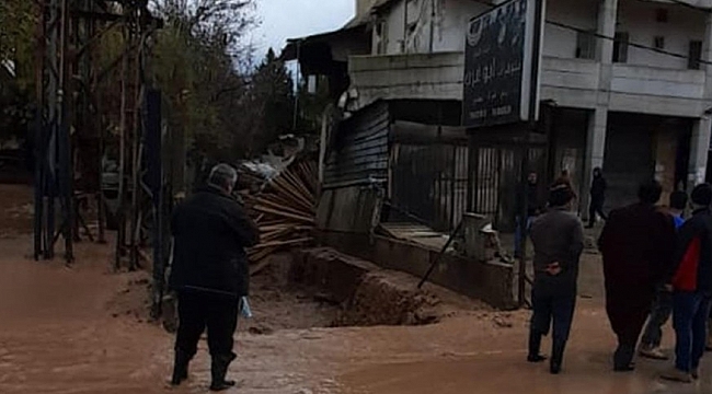 Lübnan'da sel felaketi