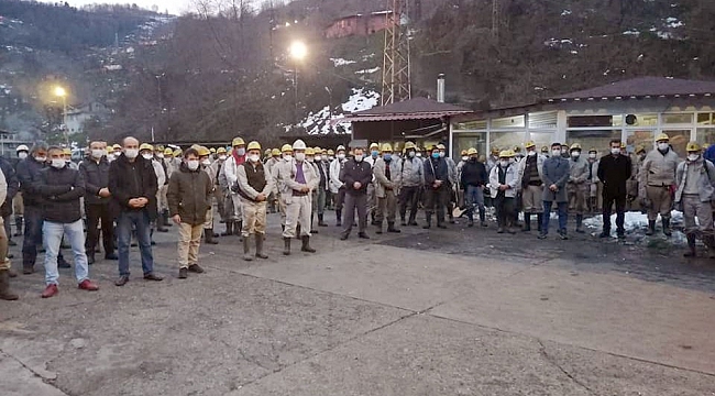 Maden şehidi Ramazan Toprak için Kur-an okutuldu