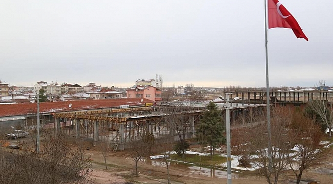 Mahalle konağı ve çok amaçlı sosyal tesisin çalışmaları aralıksız sürüyor