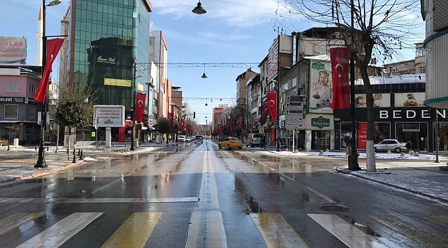 Malatya'da kısıtlama sessizliği