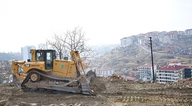 Mamak'ta yol açma çalışmaları hızla sürüyor