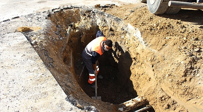 Manavgat'ta 6 mahallede ek kanalizasyon hattı yapıldı