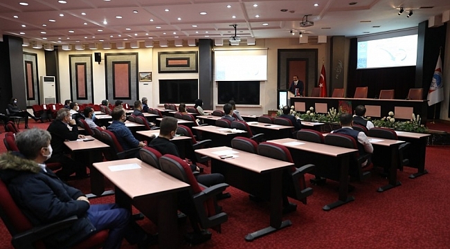 Melikgazi'de faaliyet raporu için hizmet içi eğitim