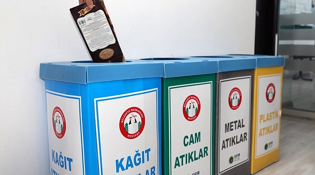 Menteşe Belediyesine 'Sıfır Atık' belgesi