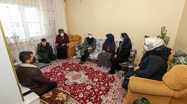 Meral Bilmez'den acılı aileye ziyaret