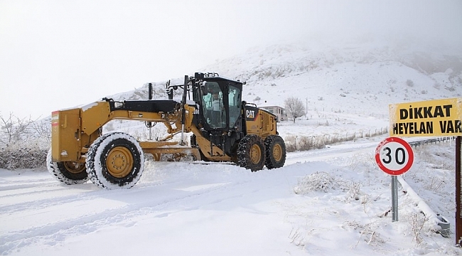 Meteorolojiden Elazığ, Bingöl ve Tunceli için yoğun kar yağışı uyarısı