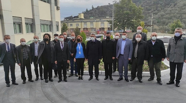 MHP Aydın İl Başkanı Alıcık, ilçe teşkilatı ile buluştu