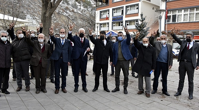 MHP Gümüşhane Teşkilatı'ndan polise destek