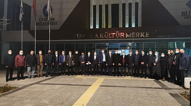Milletvekileri belediye meclis grubuyla bir araya geldi