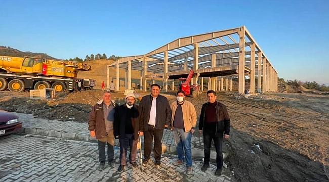 Milletvekili Kaya, Osmancık OSB'de incelemede bulundu