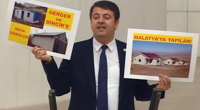 Milletvekili Tutdere, Adıyamanlı depremzedelerin sorunlarını gündeme getirdi