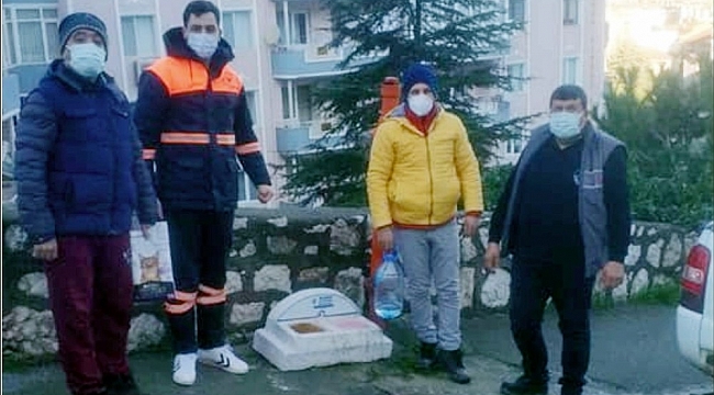 Mudanya'da can dostlar unutulmadı